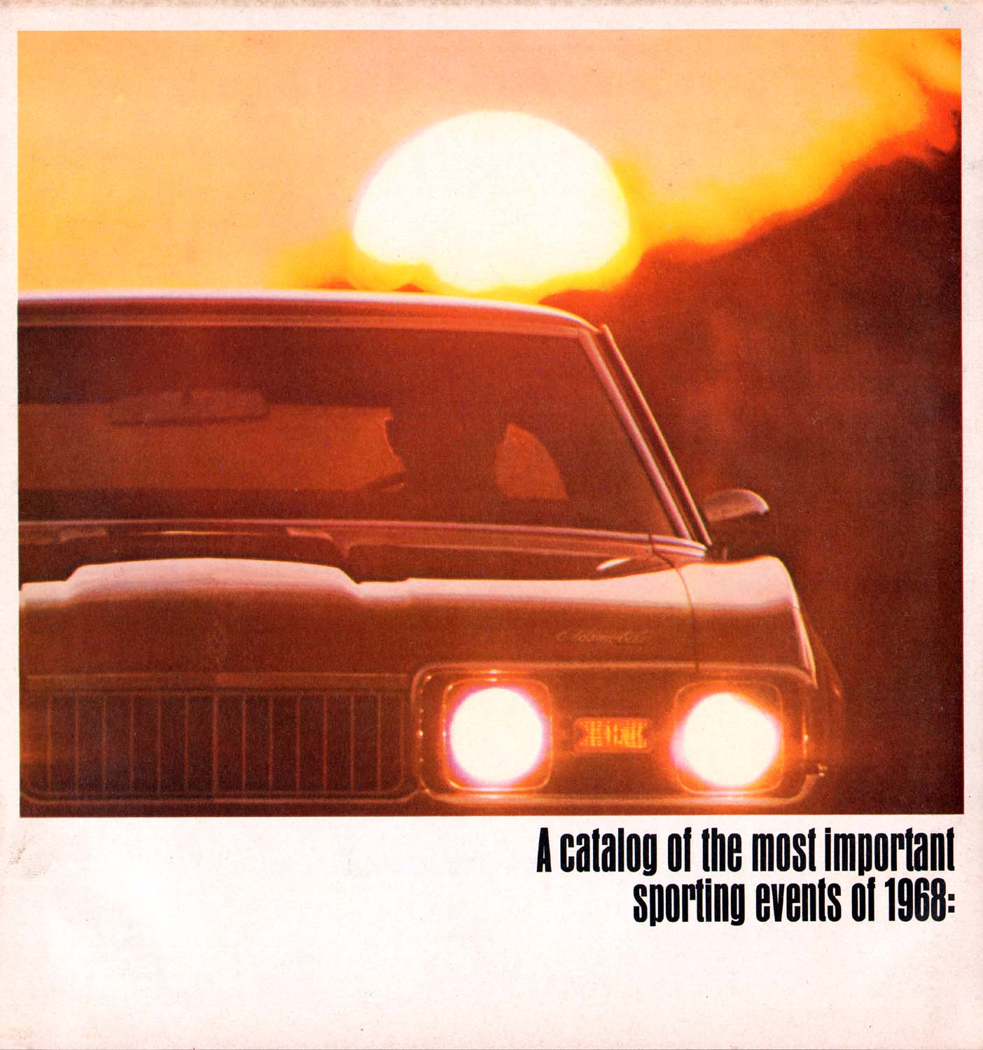 1968 Oldsmobile Sports Brochure